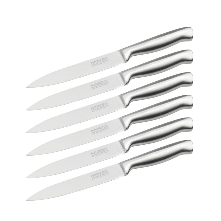Ensemble de 6 Couteaux de cuisine universel 24 cm en tout Nirosta Star