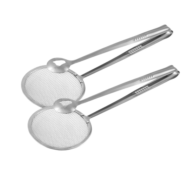 Ensemble de 2 Pinces à friture pour beignets au chocolat 28,5 cm Zenker