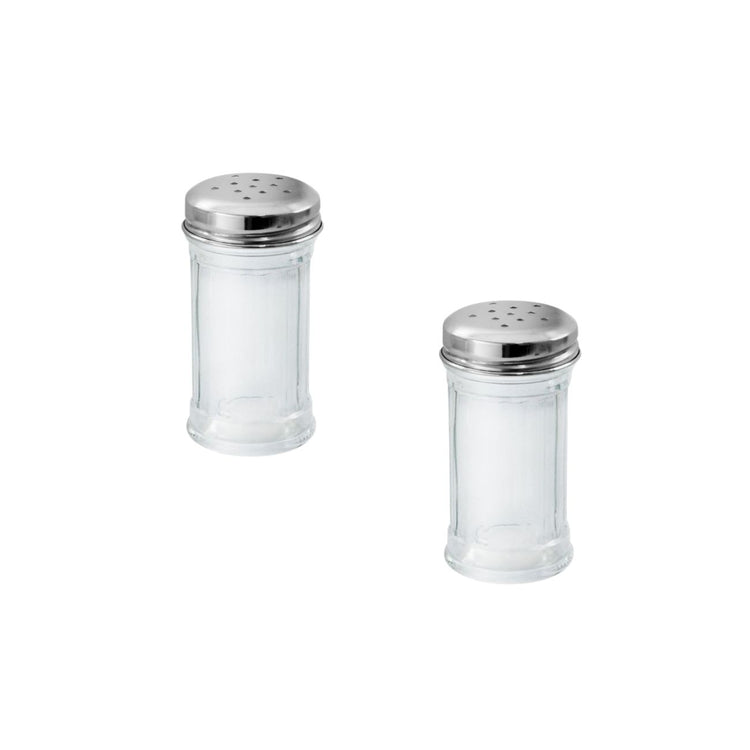 Ensemble de 2 Saupoudreuses de cuisine en verre 9 cm Fackelmann Basic