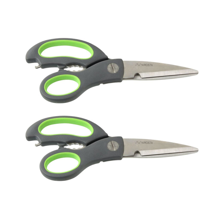 Ensemble de 2 Ciseaux de cuisine Nirosta Praktika