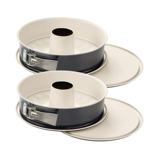 Ensemble de 2 Moules à manqué et à savarin double fond 28 cm Dr.Oetker Back Trend