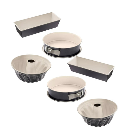 Ensemble de 2 Sets de 3 Moules à pâtisserie Dr Oetker Back-Trend