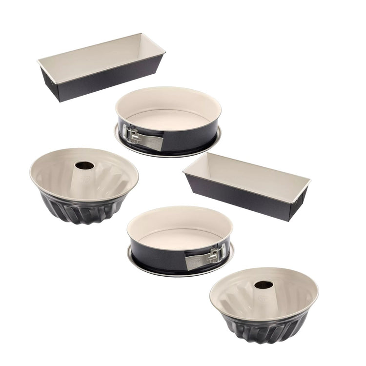 Ensemble de 2 Sets de 3 Moules à pâtisserie Dr Oetker Back-Trend