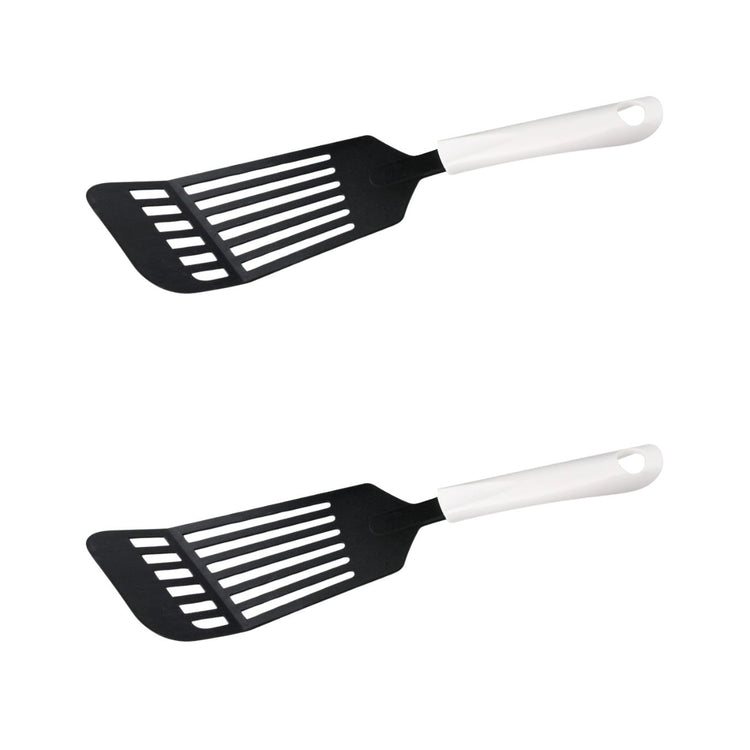 Ensemble de 2 Spatules de cuisine ajourée 32 cm Fackelmann Arcadalina