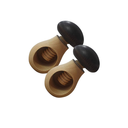 Ensemble de 2 Casse-noix vissable Fackelmann Wood Edition