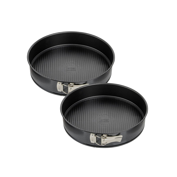 Ensemble de 2 Moules à manqué à charnière 24 cm Zenker Black Metallic