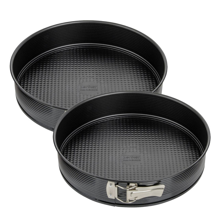 Ensemble de 2 Moules à manqué à charnière 30 cm Zenker Black Metallic