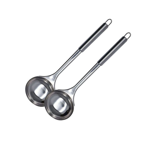 Ensemble de 2 Louches Fackelmann en inox de 32 cm Elemental