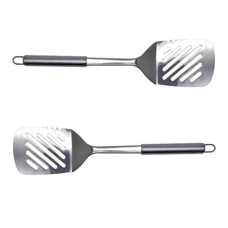 Set de 2 ustensiles de cuisine spatule de cuisine inox Fackelmann Elemental