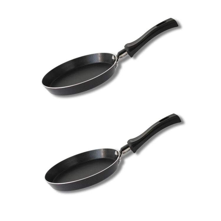 Ensemble de 2 Mini poêles à crêpe avec revêtement en céramique 14 cm ELO Juwel de Luxe