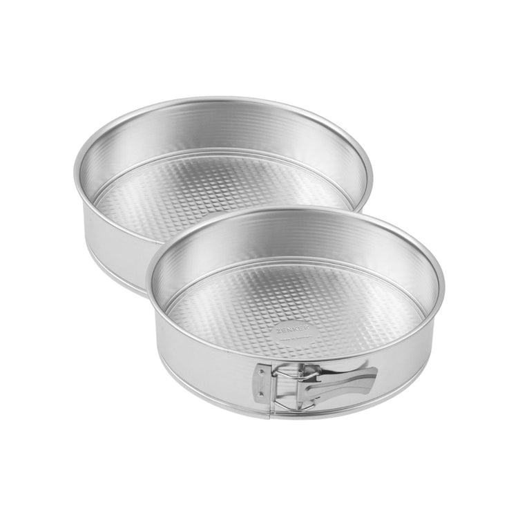 Ensemble de 2 Moules à manqué à charnière 28 cm Zenker Silver