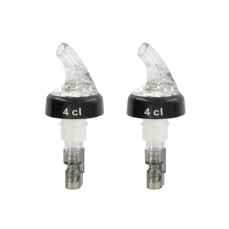 Ensemble de 2 Becs verseurs doseur à alcool à bille 4 cl Fackelmann