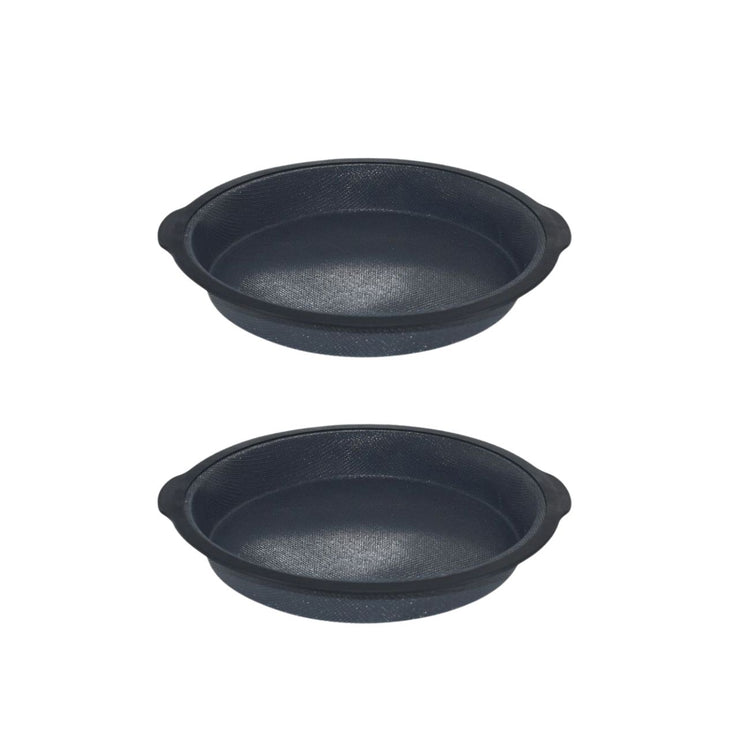 Lot de 2 moules à gâteaux 25/25 cm en silicone fibre de verre Silicone fibre de verre Silicone fibre de verre Zenker Silicone fibre de verre