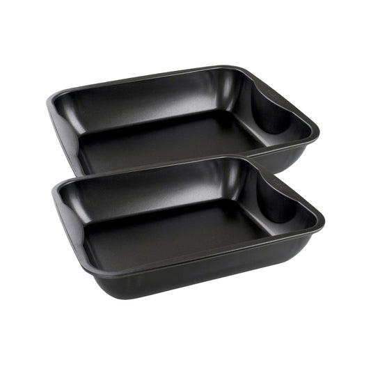 Ensemble de 2 Plats à four XXL rectangle 40 x 34 cm Zenker Spécial Cooking