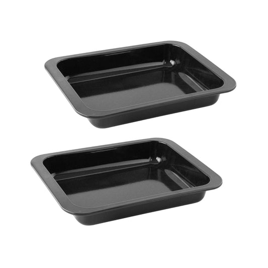 Ensemble de 2 Plats à four rectangulaire 33 x 25 x 5 cm Zenker Special Cooking