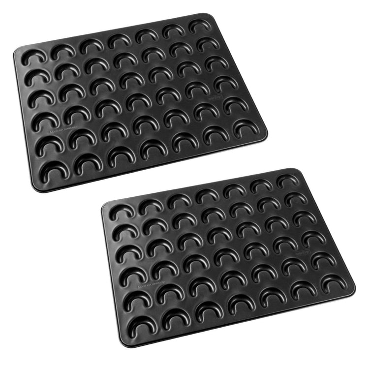 Ensemble de 2 Moules pour 84 petits croissants 42 x 32 cm Zenker Special Creative
