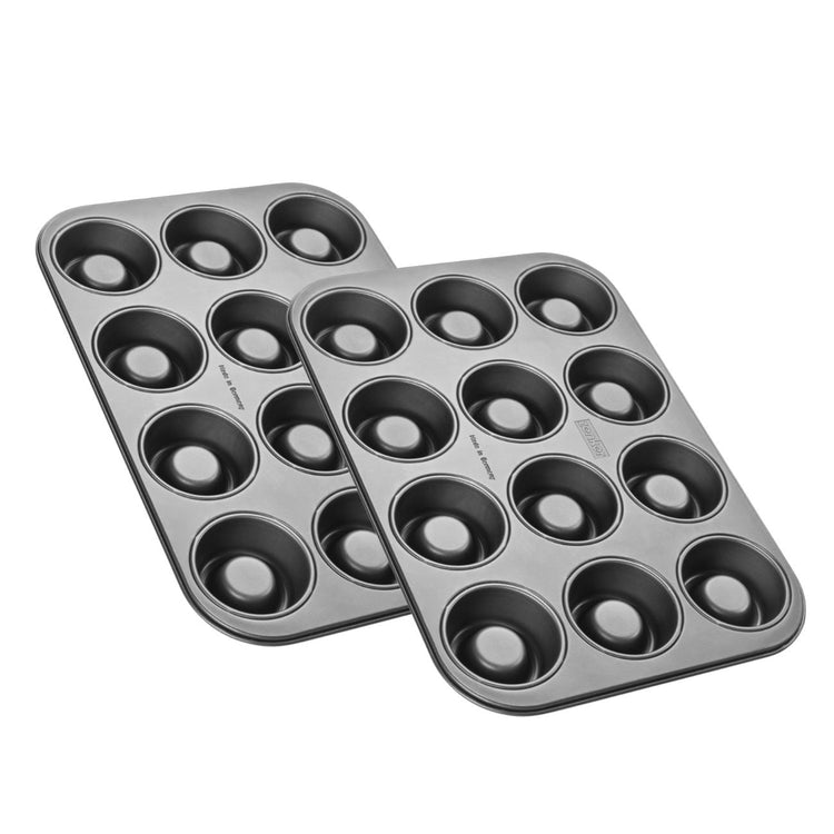 Ensemble de 2 Moules pour 24 babas au rhum Zenker Spécial Créative