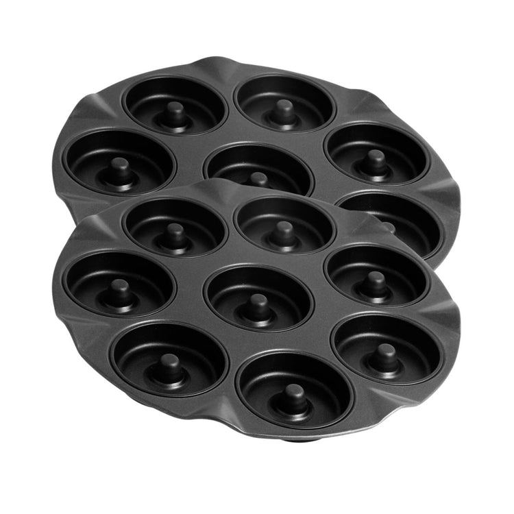 Ensemble de 2 Moules pour 16 beignets au four 33 cm Zenker Black Metallic