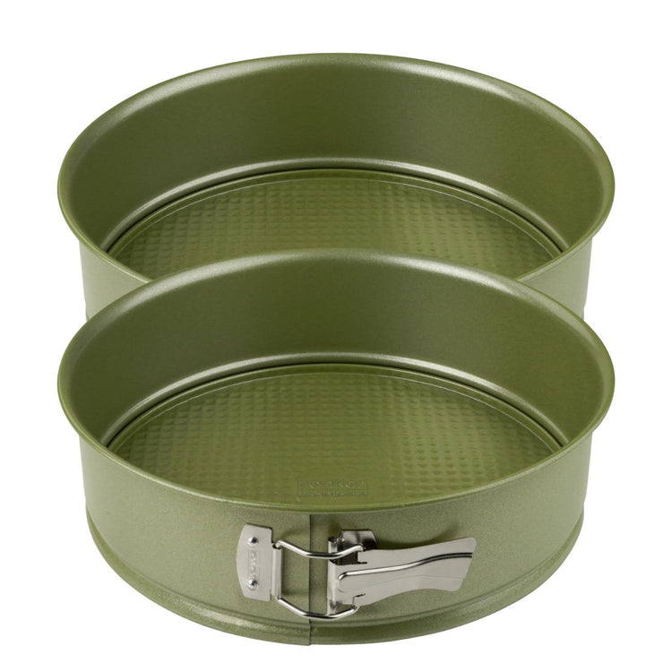 Ensemble de 2 Moules à manqué à charnière 26 cm Zenker Green Vision