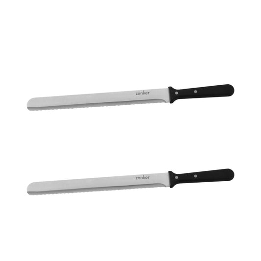 Ensemble de 2 Couteaux professionnel pour gâteau 30 cm Zenker Smart Pastry