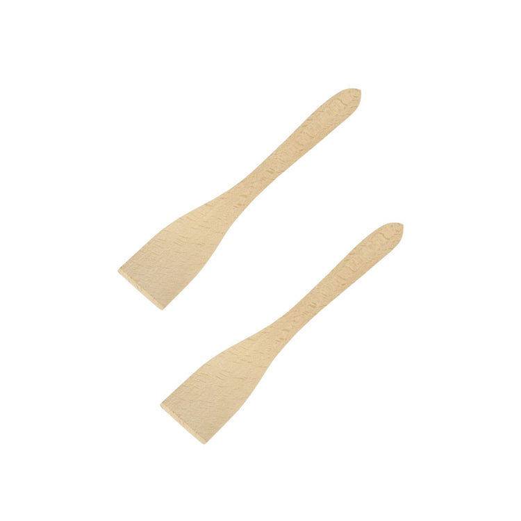 Set de 2 ustensiles de cuisine spatule en bois et spatule Fackelmann Boisselerie