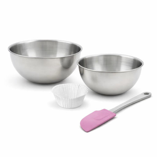 Set de 33 ustensiles de pâtisserie 30 moules à muffins 2 bols et 1 spatule Zenker Smart Pastry