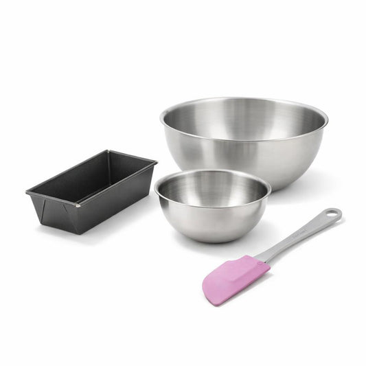 Set de 4 ustensiles de pâtisserie moule à gâteaux bol et spatule Spécial mini Spécial mini Zenker Spécial mini