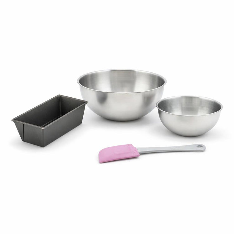 Set de 4 ustensiles de pâtisserie moule à gâteaux 2 bols et spatule Spécial mini Spécial mini Zenker Spécial mini
