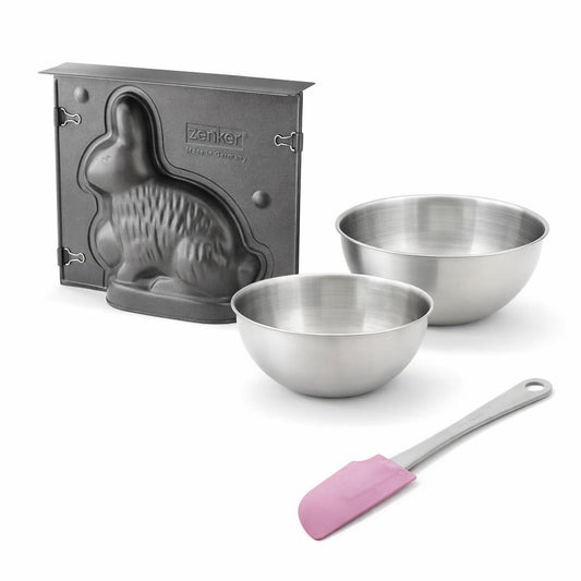 Set de 4 ustensiles de pâtisserie moule à gâteaux 2 bols à mélanger et spatule Spécial season Spécial season Zenker Spécial season