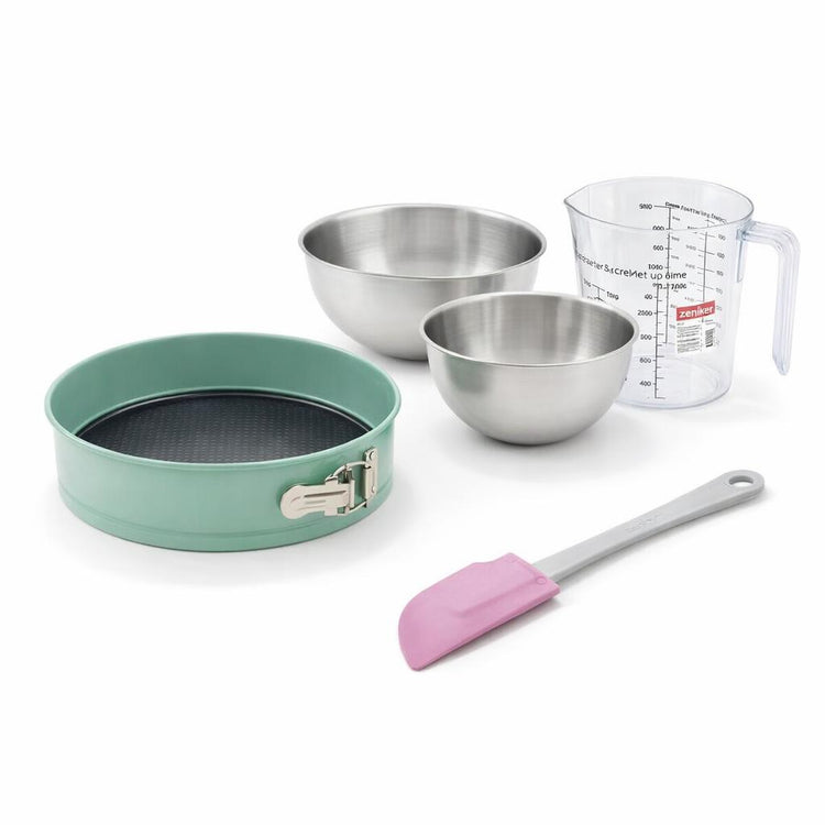 Set de 5 ustensiles de pâtisserie moule à gâteaux bol spatule pâtisserie et verre doseur Divers Divers Zenker Divers
