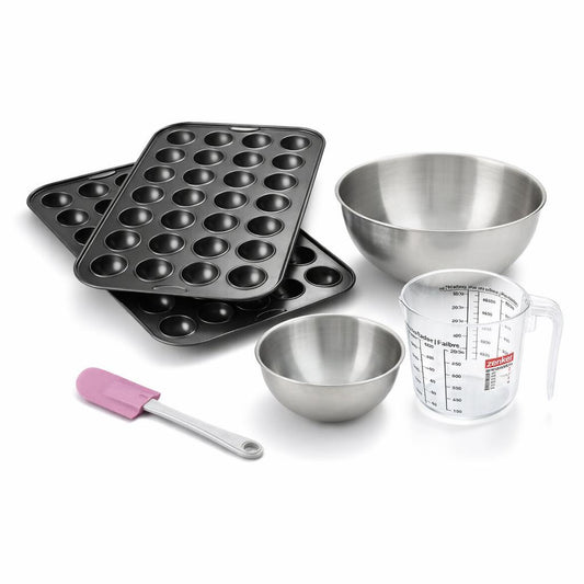 Set de 5 ustensiles de pâtisserie moule à gâteaux bol spatule et verre doseur Spécial créative Spécial créative Zenker Spécial créative