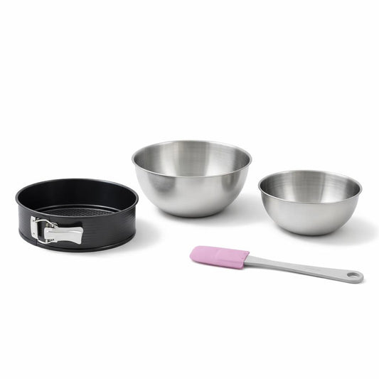 Set de 4 ustensiles de pâtisserie moule à manqué bol et spatule PerfectBack+ PerfectBack+ Zenker PerfectBack+