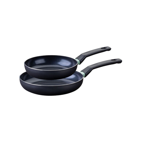 Set de 2 poêles antiadhésives céramique 20 et 24 cm Fackelmann Brandao