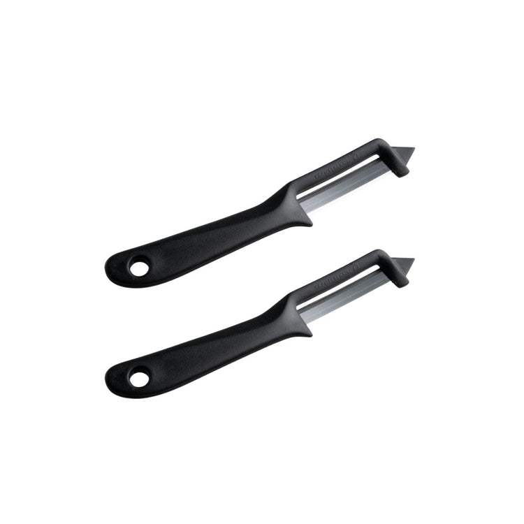 Lot de 2 éplucheurs multifonctions pour légumes 19 cm Fackelmann Basic