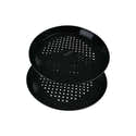 Lot De 2 Moules à Pizza Ronds Perforés 29 Cm - Plaque En Aluminium Anodisé Pour Four - 5