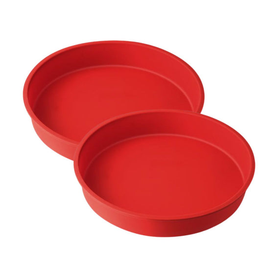 Deux moules à manqué en silicone de 26 cm Dr. Oetker Flexxibel Love