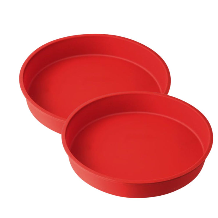 Deux moules à manqué en silicone de 26 cm Dr. Oetker Flexxibel Love