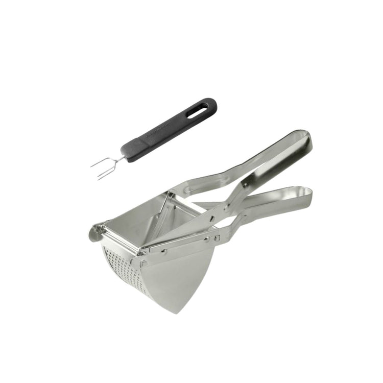 Duo Presse-purée à levier et Fourchette 3 dents pour pommes de terre Fackelmann