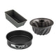 Set de 3 mini moules à cake 15 cm, charnière 16 cm et kouglof 18 cm Zenker Spécial Mini