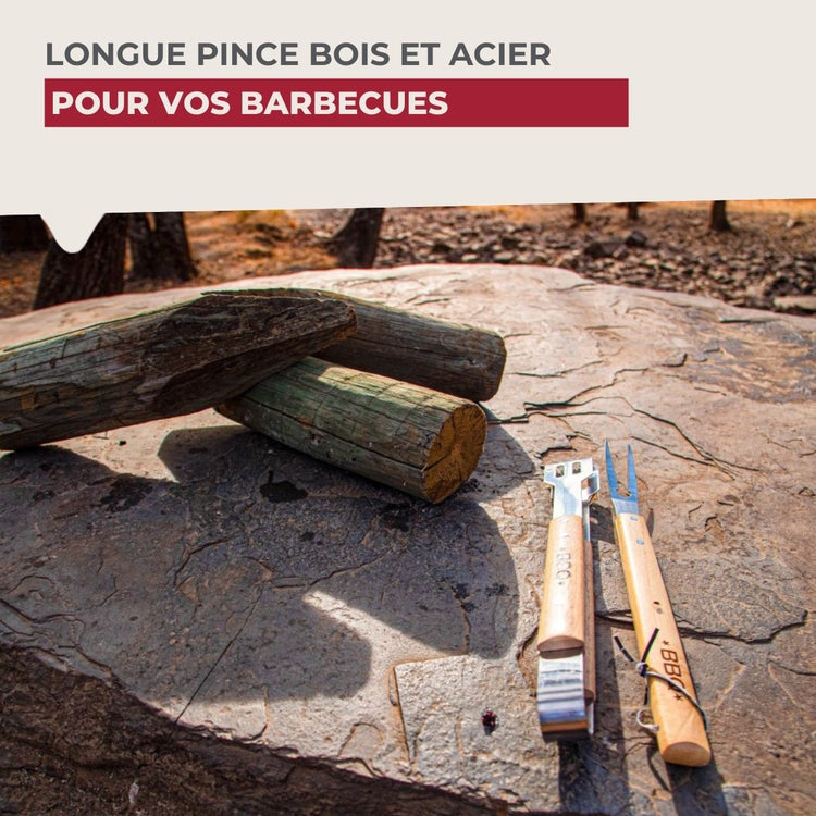 Ensemble de 2 Pinces à barbecue 39 cm Fackelmann BBQ Edition