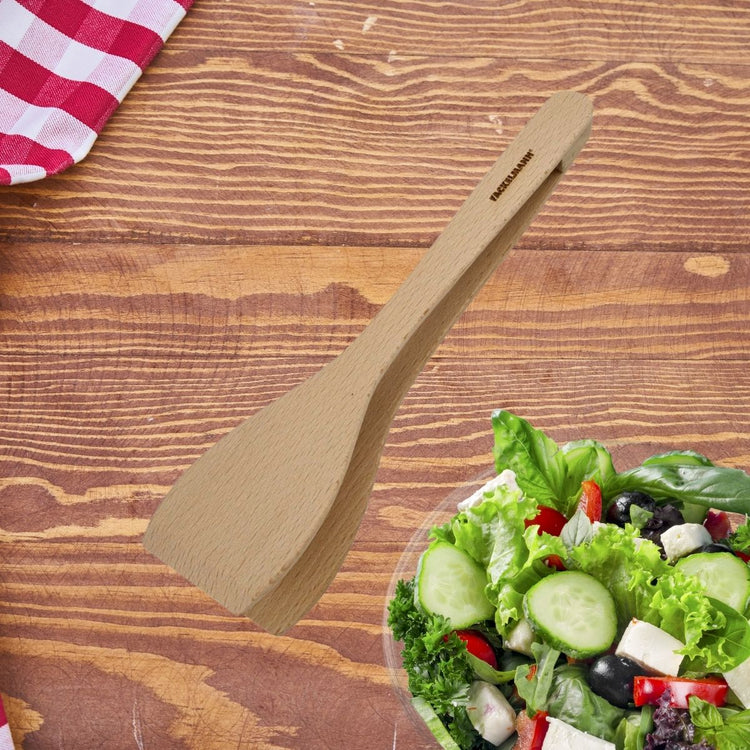 Ensemble de 2 Pinces de cuisine en bois FSC 29,7 cm Fackelmann