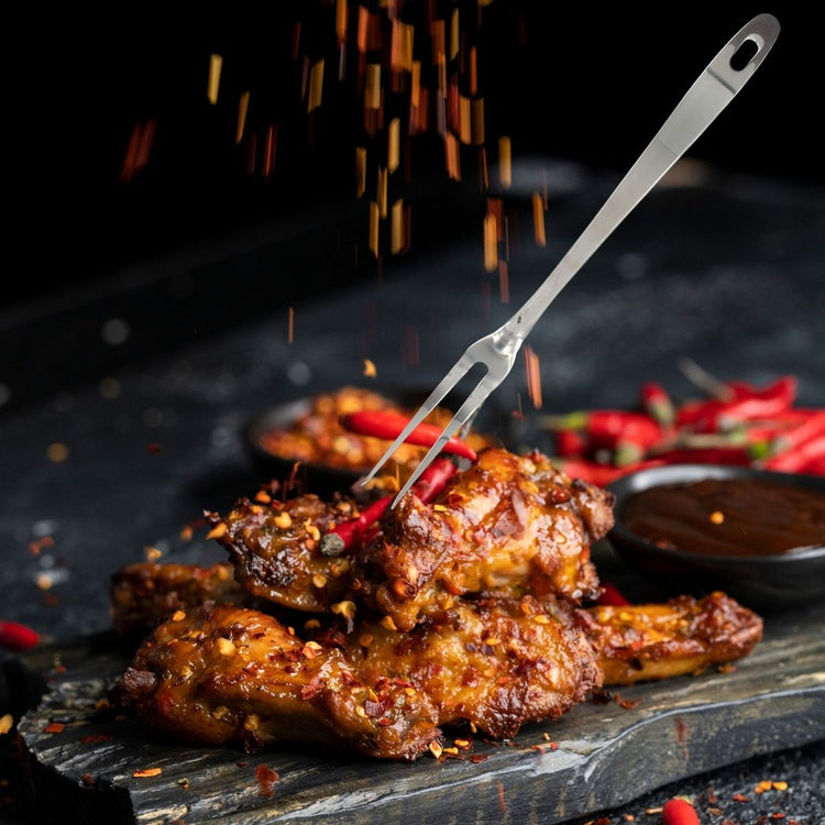 Ensemble de 2 Fourchettes à viande et pour barbecue 2 piques 30,5 cm Fackelmann Oxford