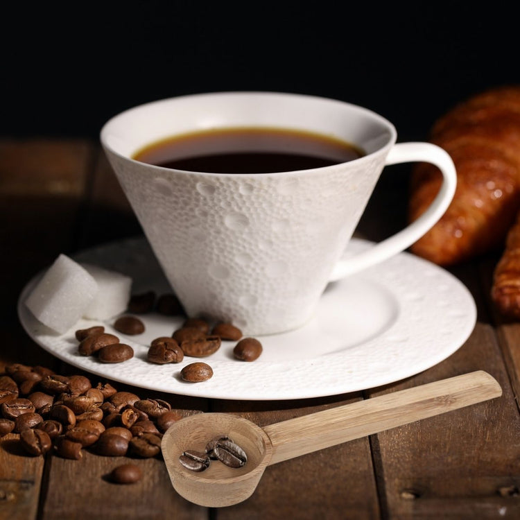 Ensemble de 2 cuillères doseuses à café en bambou Fackelmann