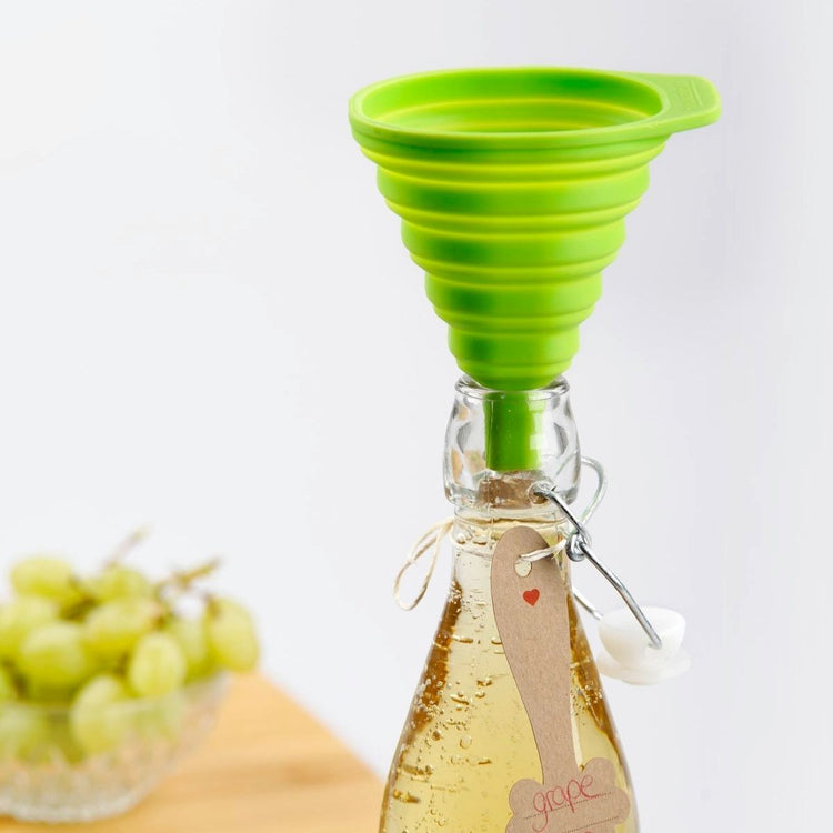 Ensemble de 2 Entonnoirs pliable diamètre 8,5 cm Fackelmann Basic