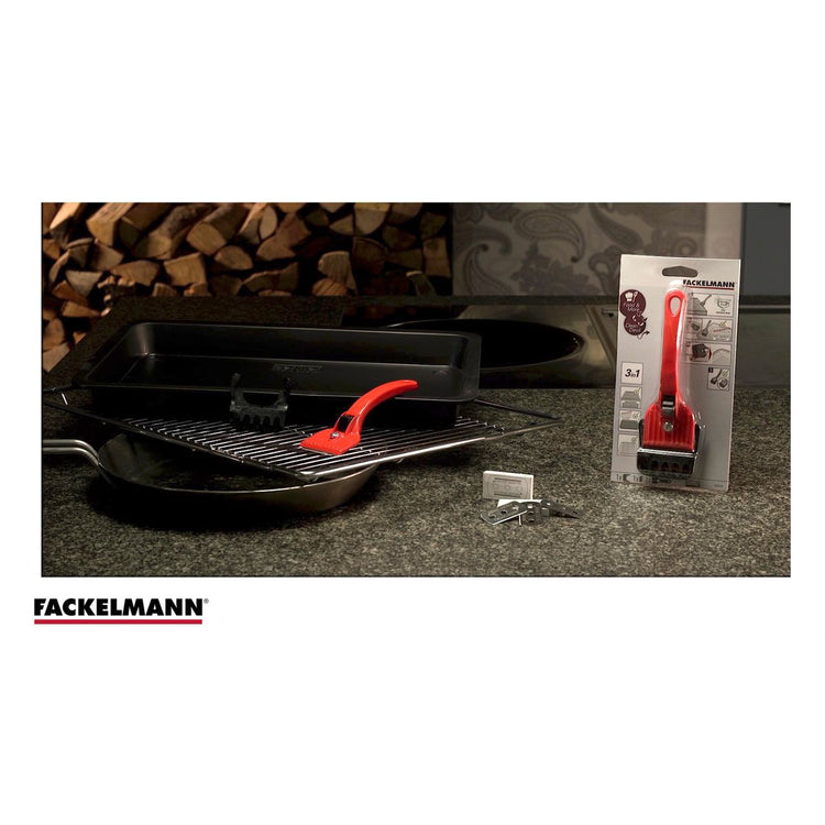 Lot de 2 racloirs de nettoyage avec 2 ustensiles de cuisine Fackelmann Tecno