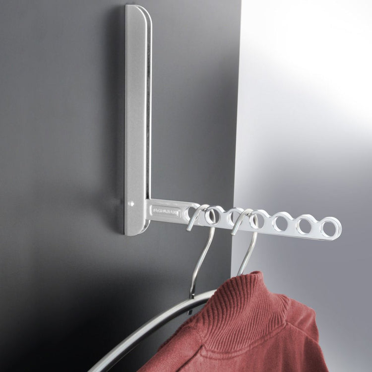 Ensemble de 2 Crochets pliants gris Fackelmann Tecno