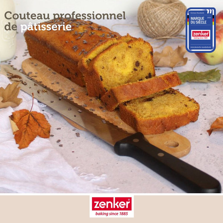 Ensemble de 2 Couteaux professionnel pour gâteau 30 cm Zenker Smart Pastry