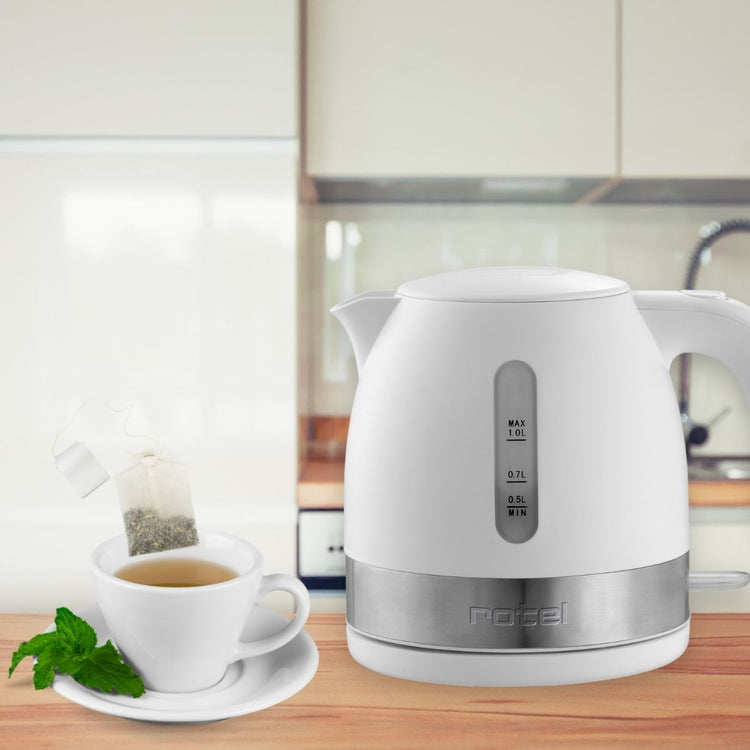 Bouilloire électrique inox sans fil 1 litre Rotel