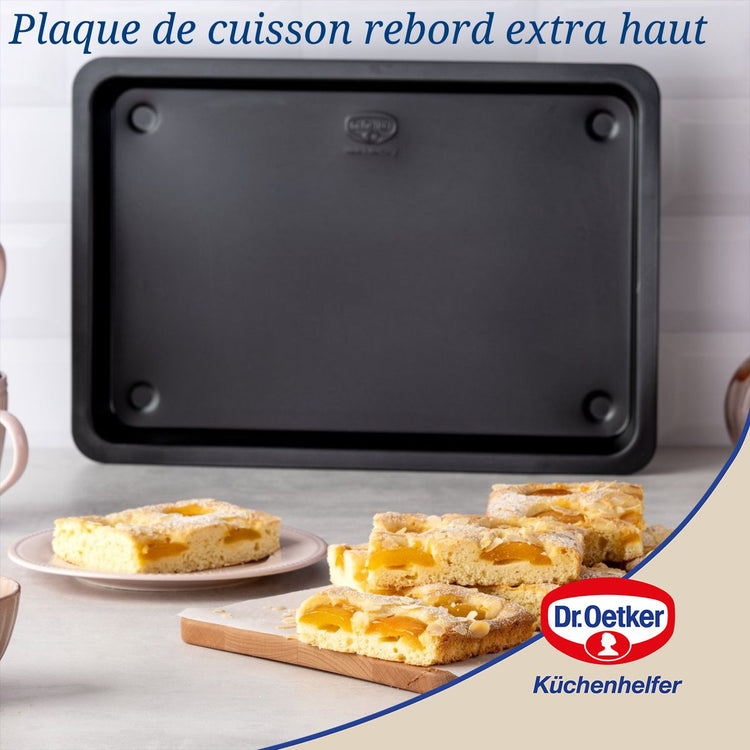 Plaque à pâtisserie à rebord extra haut Dr Oetker Tradition