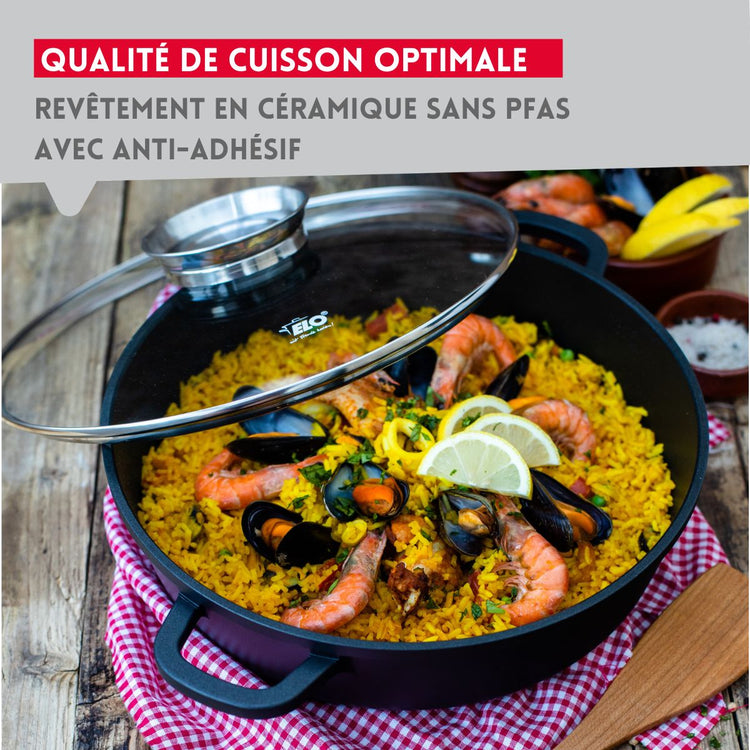 Faitout 16 cm sans PFAS Elo Alucast